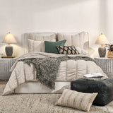 Rowen Taupe Quilt Collection by Classic Home at Eve Furniture