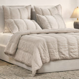 Rowen Taupe Quilt Collection by Classic Home at Eve Furniture
