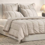 Rowen Taupe Quilt Collection by Classic Home at Eve Furniture