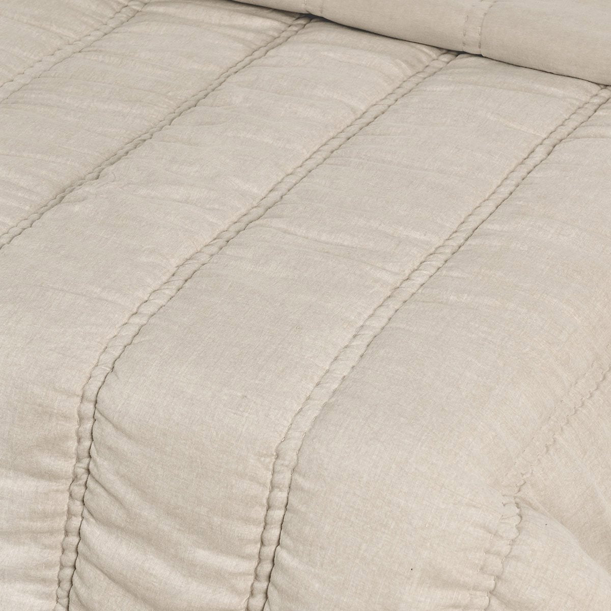Rowen Taupe Quilt Collection by Classic Home at Eve Furniture