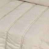 Rowen Taupe Quilt Collection by Classic Home at Eve Furniture