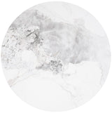 Rowena White 2-Piece Faux Marble Coffee and End Table Set by Coaster at Eve Furniture