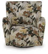 Rowenburg Multi Swivel Glider Accent Chair