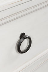 Rowlenstown Antique White Chest of Drawers by Ashley at Eve Furniture