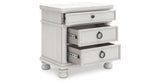 Rowlenstown Antique White Nightstand
