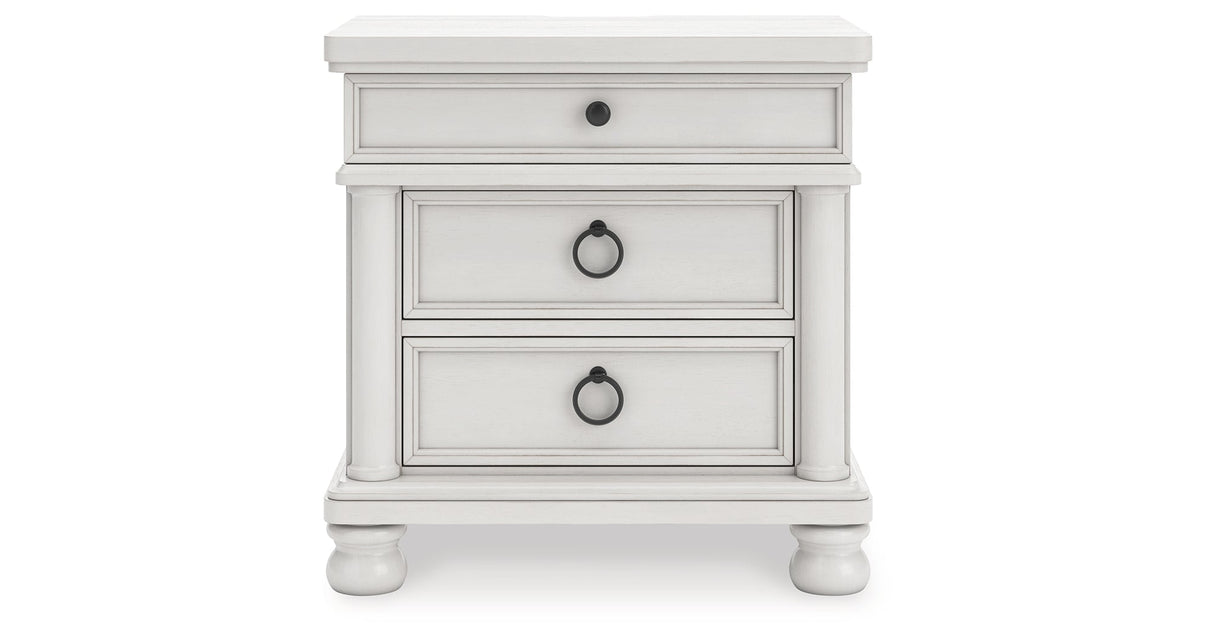 Rowlenstown Antique White Nightstand