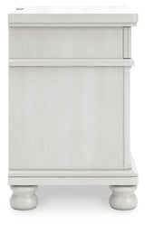 Rowlenstown Antique White Nightstand