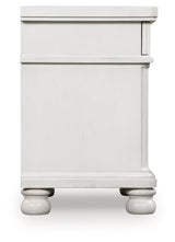 Rowlenstown Antique White Nightstand by Ashley at Eve Furniture