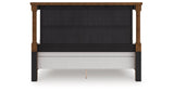 Rowlenstown Brown California King Poster Bed
