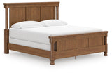 Rowlenstown Brown California King Poster Bed