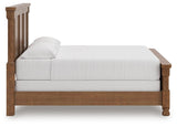 Rowlenstown Brown California King Poster Bed