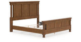 Rowlenstown Brown California King Poster Bed