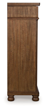 Rowlenstown Brown Chest of Drawers by Ashley at Eve Furniture