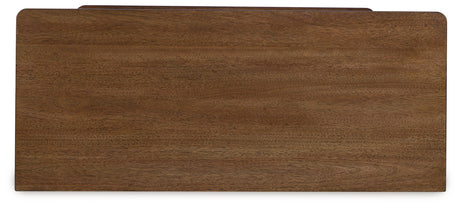 Rowlenstown Brown Chest of Drawers by Ashley at Eve Furniture