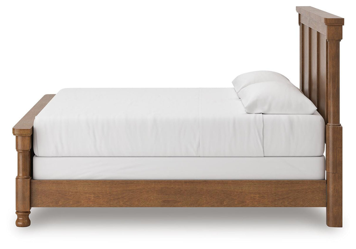 Rowlenstown Brown King Poster Bed