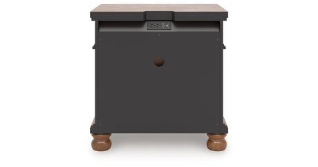 Rowlenstown Brown Nightstand by Ashley at Eve Furniture