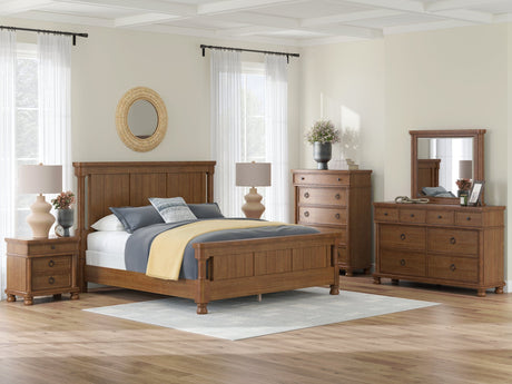 Rowlenstown Brown Nightstand by Ashley at Eve Furniture