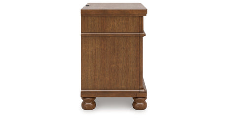 Rowlenstown Brown Nightstand by Ashley at Eve Furniture