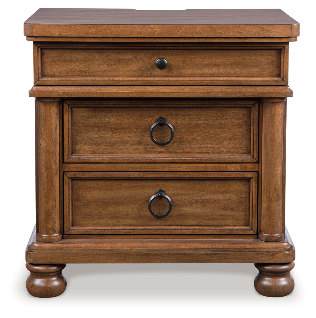 Rowlenstown Brown Nightstand