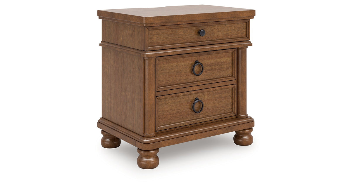 Rowlenstown Brown Poster Bedroom Set by Ashley at Eve Furniture