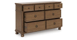 Rowlenstown Brown Poster Bedroom Set by Ashley at Eve Furniture