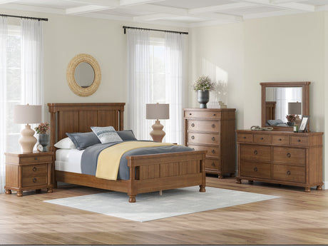 Rowlenstown Brown Poster Bedroom Set by Ashley at Eve Furniture
