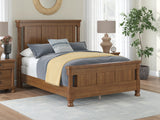 Rowlenstown Brown Queen Poster Bed