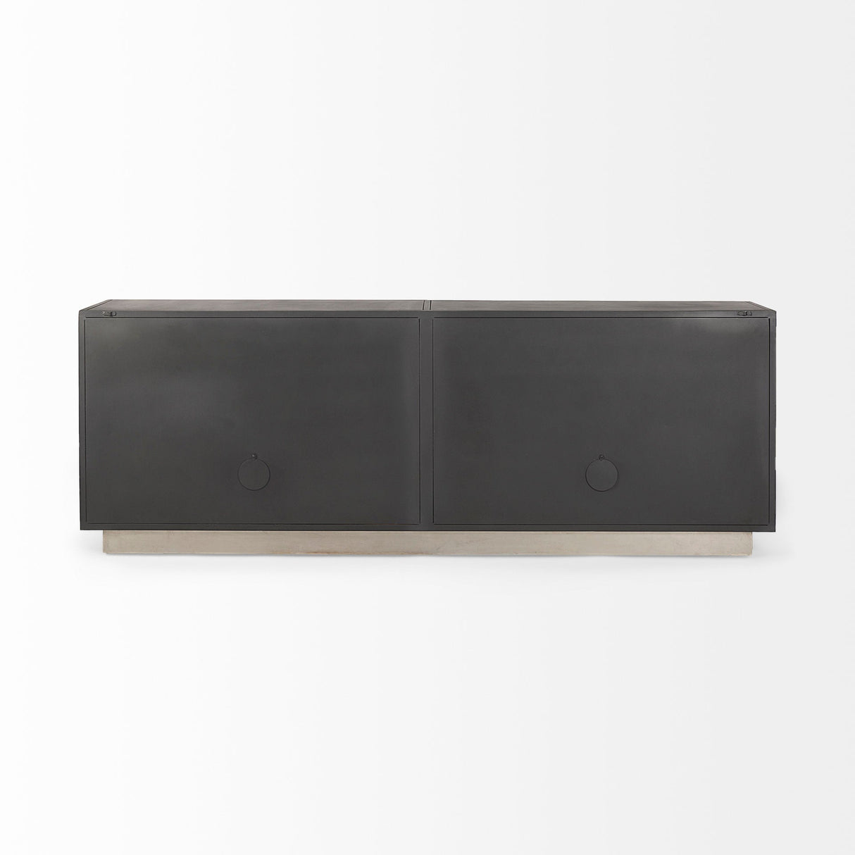 Roxdale Acid Wash Metal Sideboard by Mercana at Eve Furniture