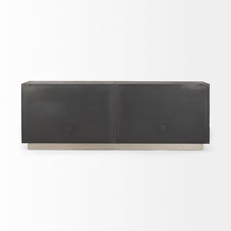 Roxdale Acid Wash Metal Sideboard by Mercana at Eve Furniture
