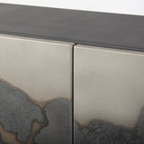 Roxdale Acid Wash Metal Sideboard by Mercana at Eve Furniture