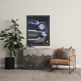 Roxdale Acid Washed Iron Metal Accent Cabinet by Mercana at Eve Furniture