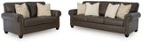 Roxmere Umber Living Room Set