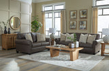 Roxmere Umber Living Room Set