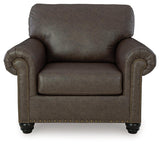 Roxmere Umber Chair by Ashley at Eve Furniture
