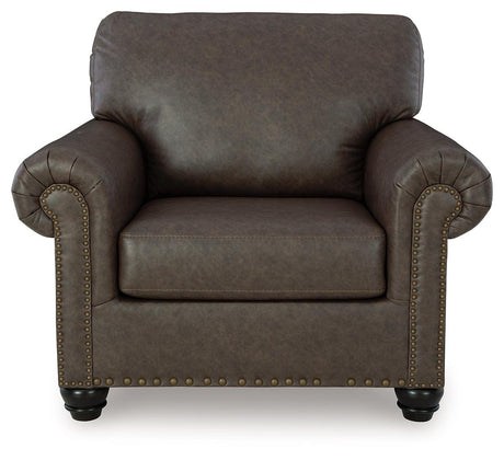 Roxmere Umber Chair by Ashley at Eve Furniture