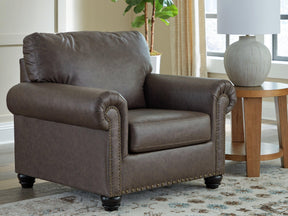 Roxmere Umber Chair by Ashley at Eve Furniture