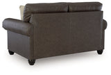 Roxmere Umber Loveseat