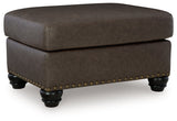 Roxmere Umber Ottoman