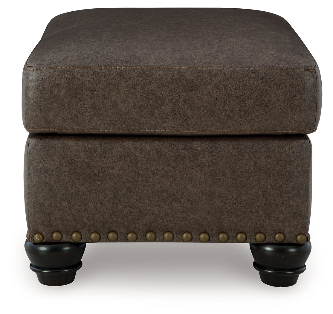 Roxmere Umber Ottoman