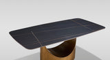 Roxy (Black/Bronze) Dining Room Set by New Era Innovations at Eve Furniture