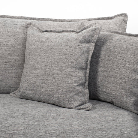 Roy I 84 Inch Castlerock Gray Upholstered Three Seater Sofa by Mercana at Eve Furniture