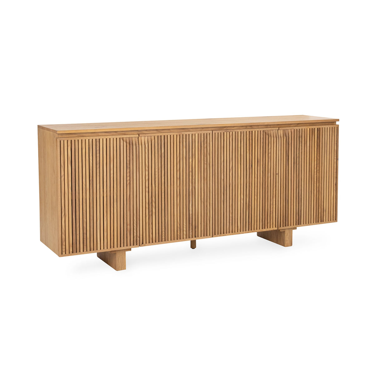 Roya 4 Door Cabinet - Natural by Classic Home at Eve Furniture