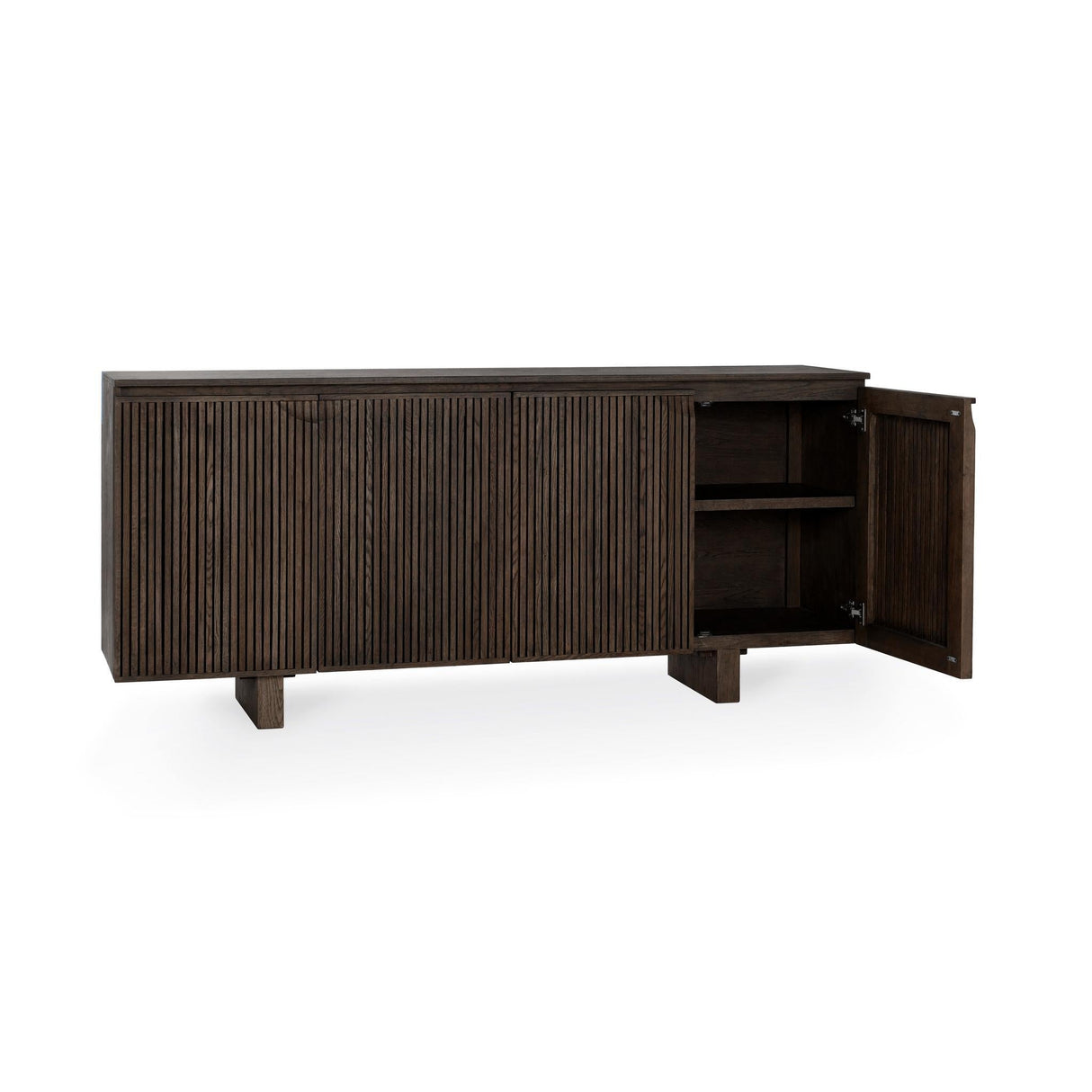 Roya 4 Door Cabinet - Toasted Brown by Classic Home at Eve Furniture
