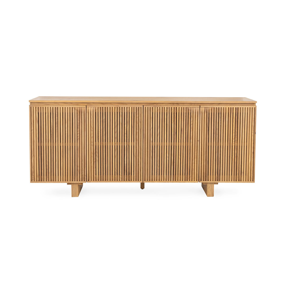 Roya Natural 4 Door Cabinet by Classic Home at Eve Furniture