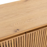 Roya Natural 4 Door Cabinet by Classic Home at Eve Furniture