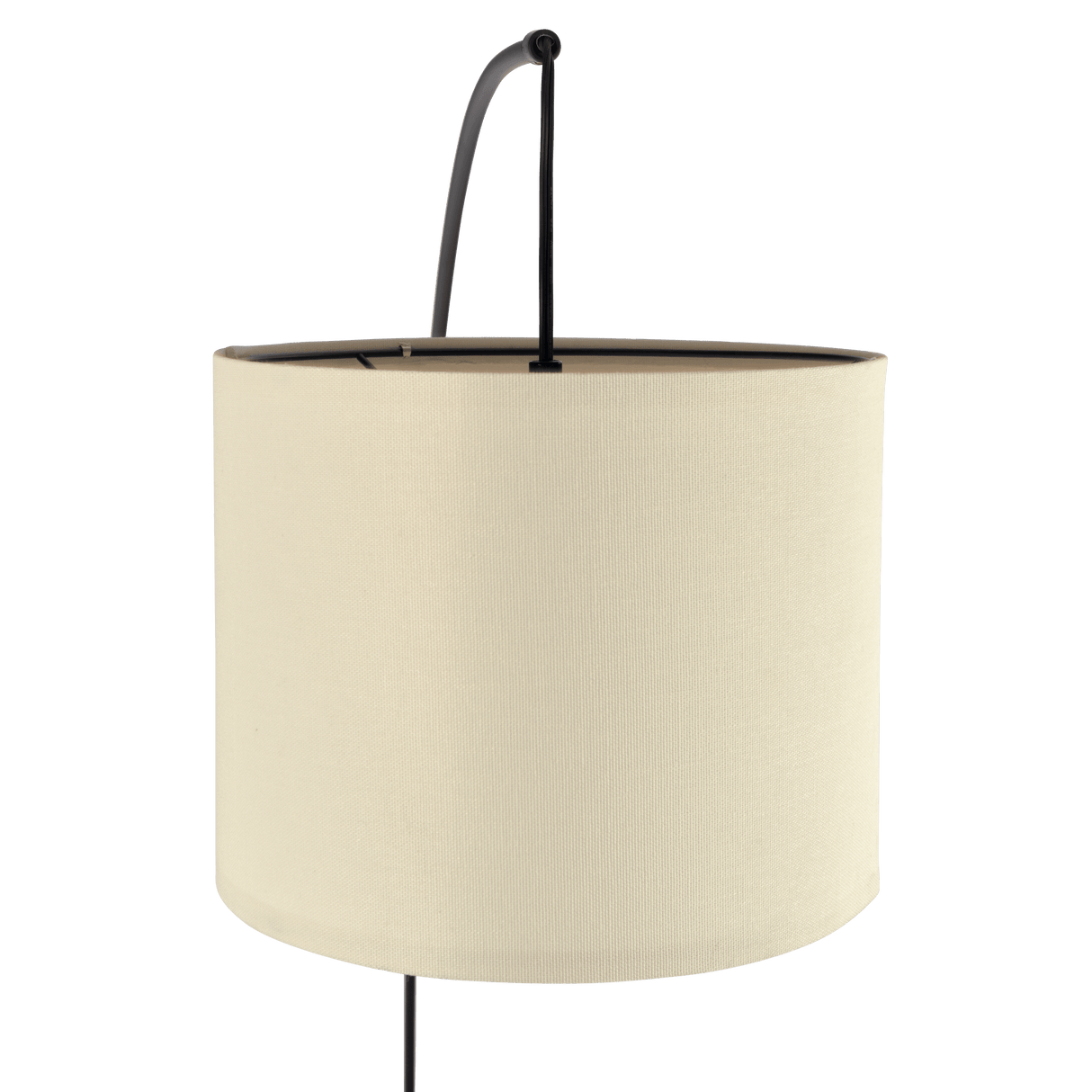 Royal 3-Arm Metal Arc Floor Lamp, Oil Rubbed Bonze with Linen Shade, 4 way Rotary Switch