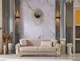 Royal 3-pieces (Sofa & Loveseat & Chair) Livingroom Set Beige by Furnia at Eve Furniture