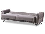 Royal 3-pieces (Sofa & Loveseat & Chair) Livingroom Set in Light Grey by Furnia at Eve Furniture