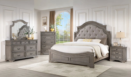 Royal Antique Gray Bedroom Set by Happy Homes at Eve Furniture