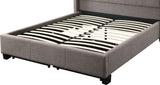 Royal Dolphin Linen California King Tufted Platform Storage Bed